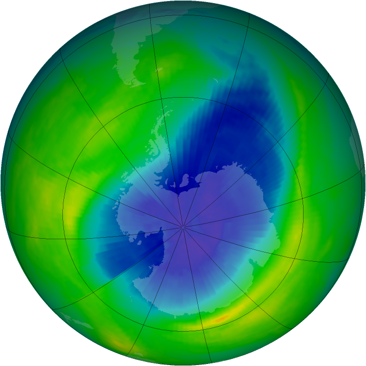 Ozone Map 1984-10-17